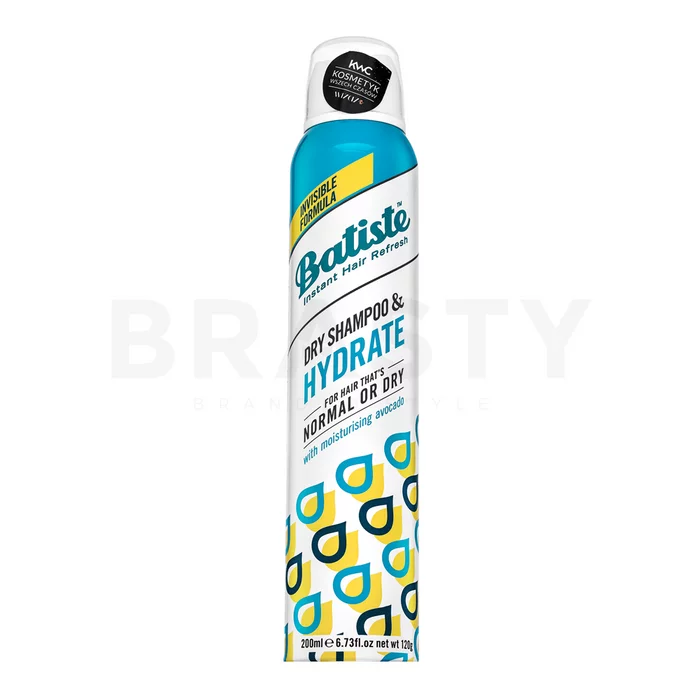 Batiste Dry Shampoo & Hydrate suchý šampón s hydratačným účinkom 200 ml