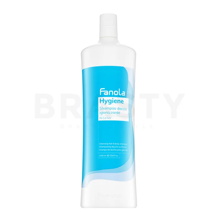 Fanola Hygiene Cleansing Hair & Body Shampoo reinigende shampoo voor haar en lichaam 1000 ml