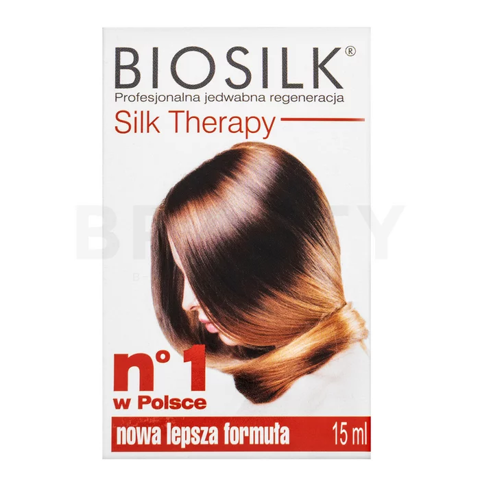 BioSilk Silk Therapy Original posilující péče pro všechny typy vlasů 15 ml