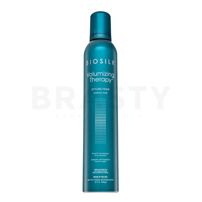 BioSilk Volumizing Therapy Styling Foam pěnové tužidlo pro jemné vlasy bez objemu 360 g