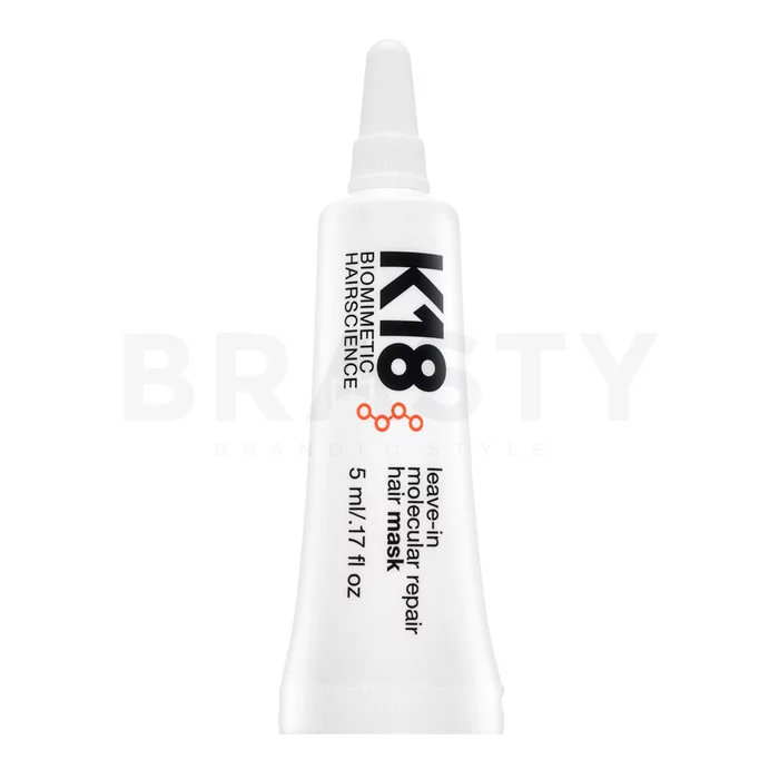 K18 Leave-In Molecular Repair Hair Mask Pflege ohne Spülung für sehr trockenes und geschädigtes Haar 5 ml
