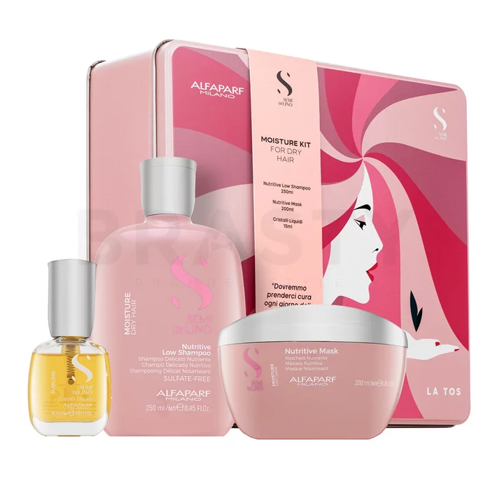 Alfaparf Milano Semi Di Lino Moisture Nutritive Set комплект за регенериране, подхранване и защита на косата