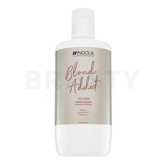 Indola Blond Addict 2 Care Treatment vyživující maska pro blond vlasy 750 ml