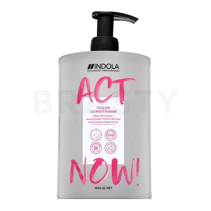 Indola Act Now! Color Conditioner vyživující kondicionér pro barvené vlasy 1000 ml
