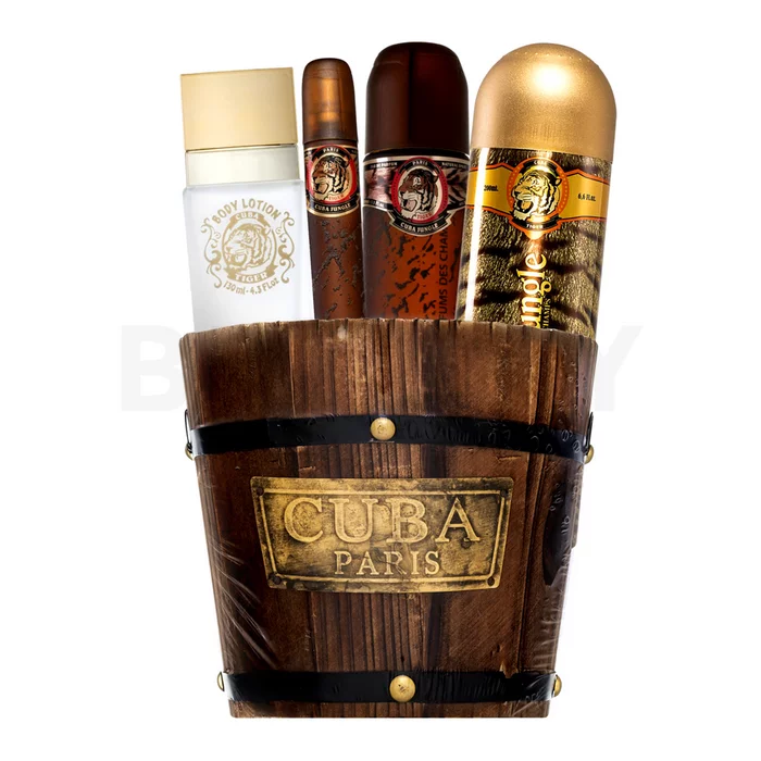 Cuba Jungle Tiger set voor vrouwen Set II. 100 ml