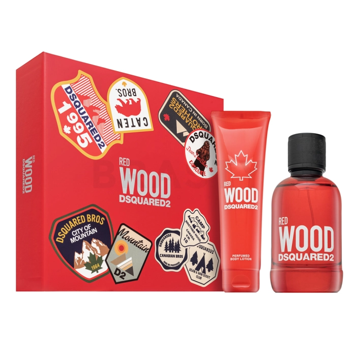 Dsquared2 Red Wood dárková sada pro ženy Set III. 100 ml