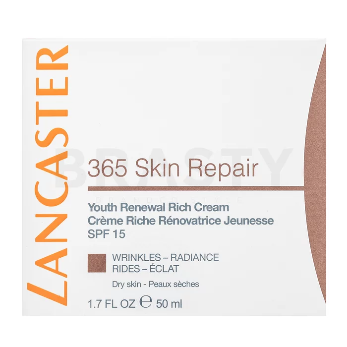 Lancaster 365 Skin Repair hranjiva krema Youth Renewal Rich Cream SPF15 - Dry Skin 50 ml