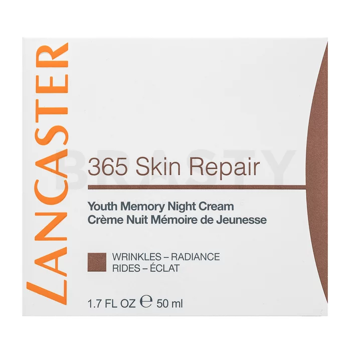 Lancaster 365 Skin Repair Youth Memory Night Cream suero facial nocturno antiarrugas 50 ml