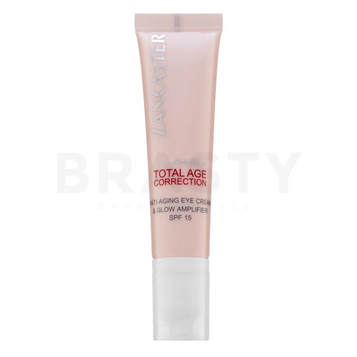 Lancaster Total Age Correction Amplified posvjetljujuća krema za oči Anti-Aging Eye Cream & Glow Amplifier SPF15 15 ml