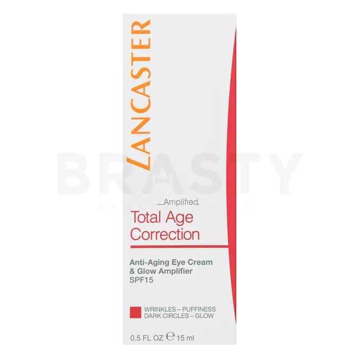 Lancaster Total Age Correction Amplified posvjetljujuća krema za oči Anti-Aging Eye Cream & Glow Amplifier SPF15 15 ml