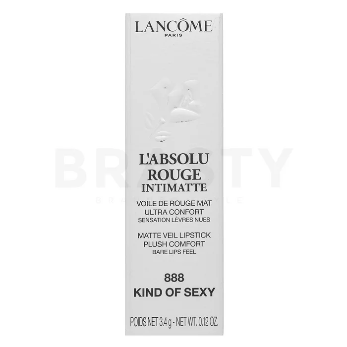 Lancôme L'Absolu Rouge Intimatte rtěnka s matujícím účinkem 888 Kind Of Sexy 3,4 g