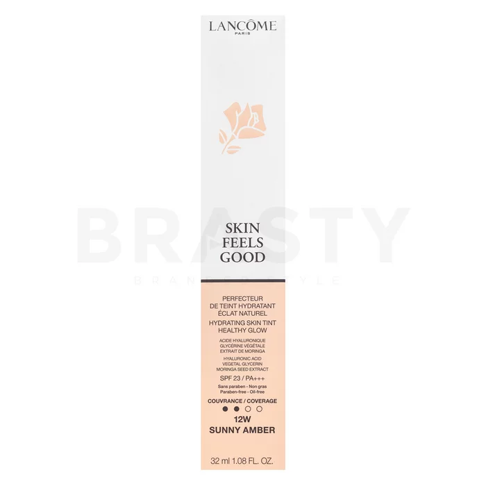 Lancôme Skin Feels Good Hydrating Skin Tint Healthy Glow SPF 23 langhoudende make-up 12W Sunny Amber 32 ml