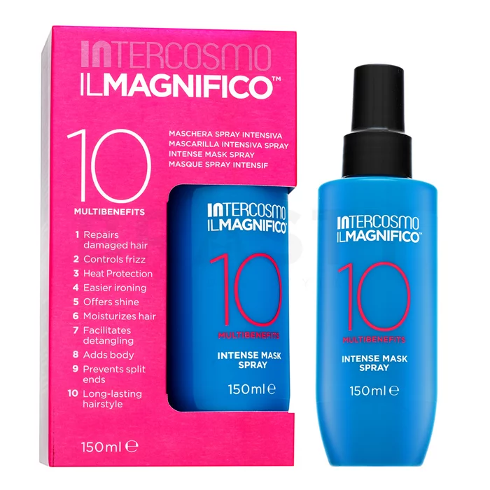 Revlon Professional Intercosmo Il Magnifico 10 Multibenefits Intense Mask Spray öblítés nélküli ápolás minden hajtípusra 150 ml