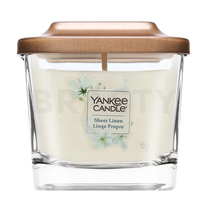 Yankee Candle Sheer Linen ароматна свещ 96 g