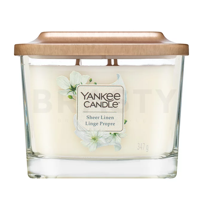 Yankee Candle Sheer Linen ароматна свещ 347 g