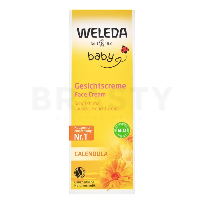 Weleda Baby Calendula Face Cream pleťový krém pro děti 50 ml