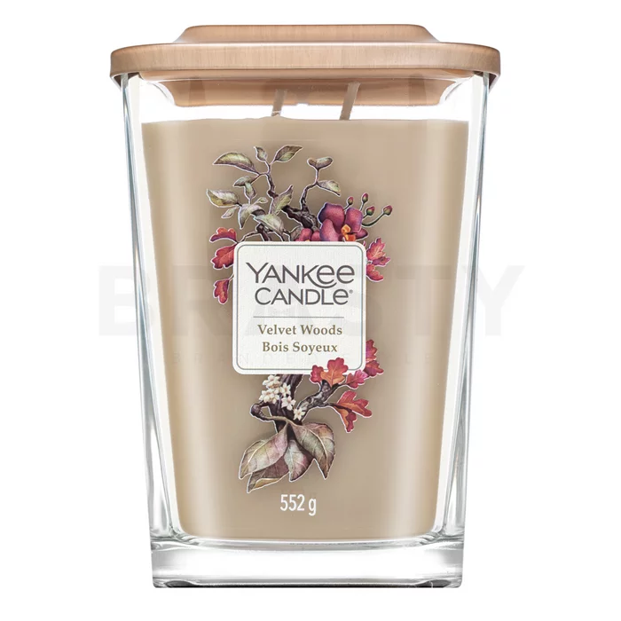 Yankee Candle Velvet Woods ароматна свещ 552 g