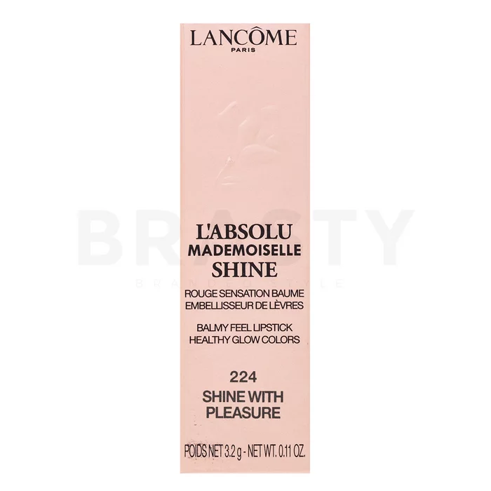 Lancôme L'Absolu Mademoiselle Shine Lipstick lippenstift met hydraterend effect 224 Shine With Pleasure 3,2 g