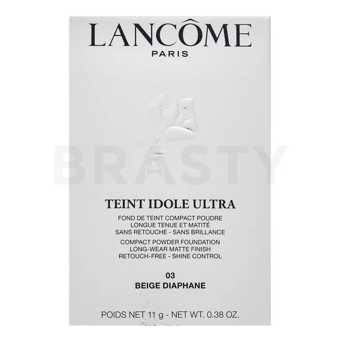 Lancôme Teint Idole Ultra Compact Powder Foundation langhoudende make-up 03 Beige Diaphane 11 g
