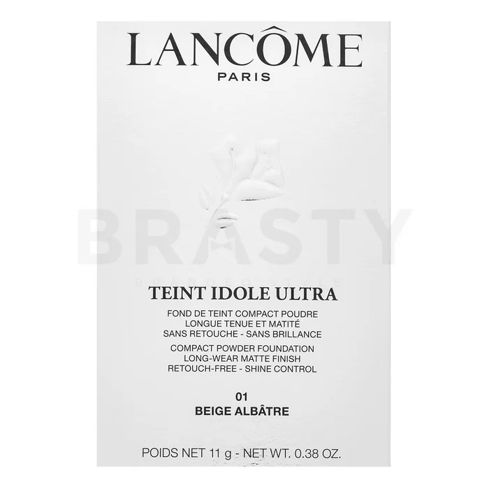 Lancôme Teint Idole Ultra Compact Powder Foundation langhoudende make-up 01 Beige Albatre 11 g