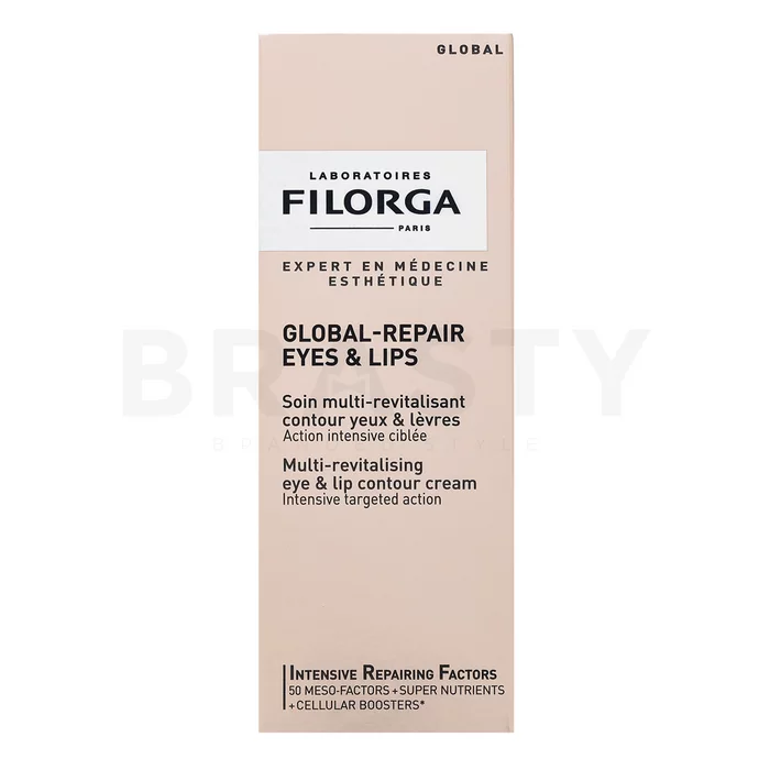 Filorga vochtinbrengende en beschermende vloeistof Global-Repair Eyes & Lips 15 ml