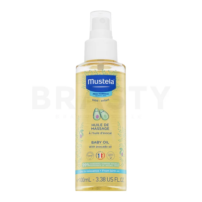 Mustela Bébé Baby Massage Oil masážní olej pro děti 100 ml