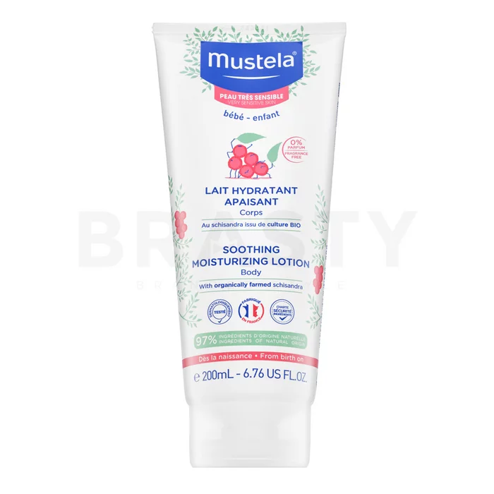 Mustela Bébé Soothing Moisturizing Lotion hydratační tělové mléko pro citlivou pleť 200 ml