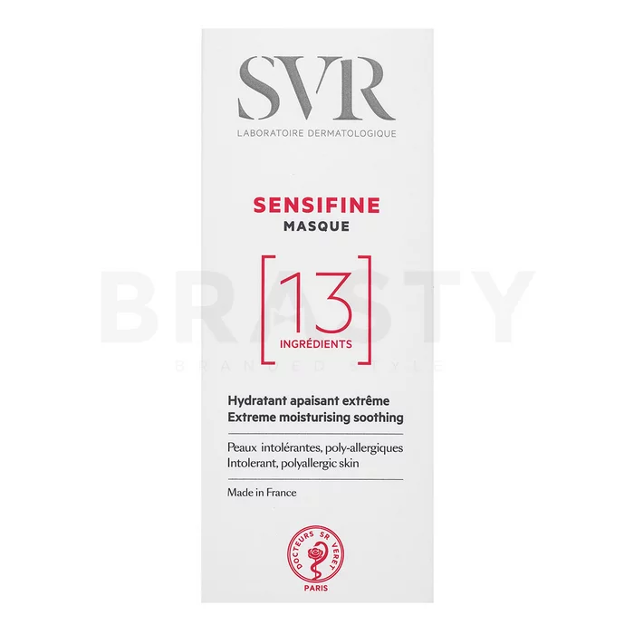 SVR Sensifine Masque vyživující maska pro zklidnění pleti 50 ml