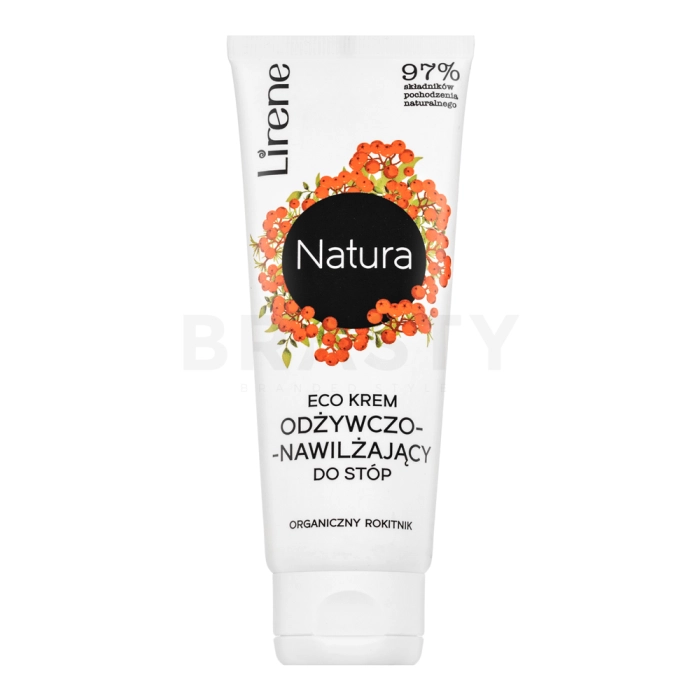Lirene Natura Eco Organic Sea Buckthorn Foot Cream krém na nohy pro suchou pokožku 75 ml