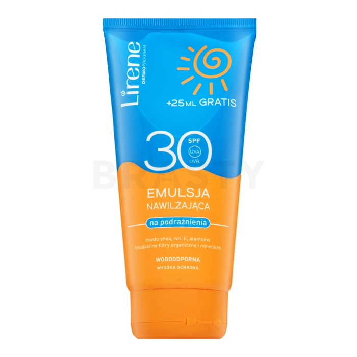 Lirene Sun Moisturizing Suntan Lotion SPF30 mléko na opalování proti podráždění pokožky 150 ml