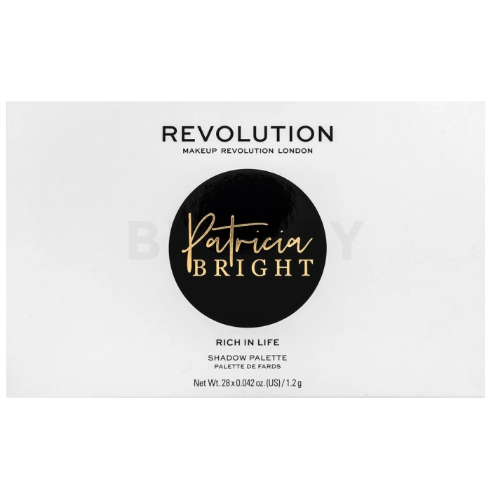 Makeup Revolution Patricia Bright Rich In Life Eyeshadow Palette paleta sjenila 34 g