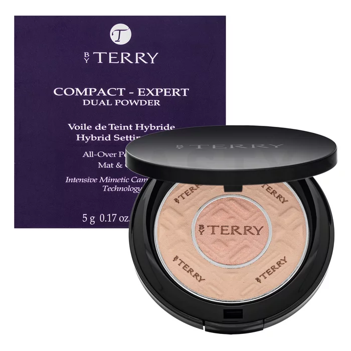 By Terry Compact - Expert Dual Powder puder za ujednačenu i prosvijetljenu kožu 1 Ivory Fair 5 g