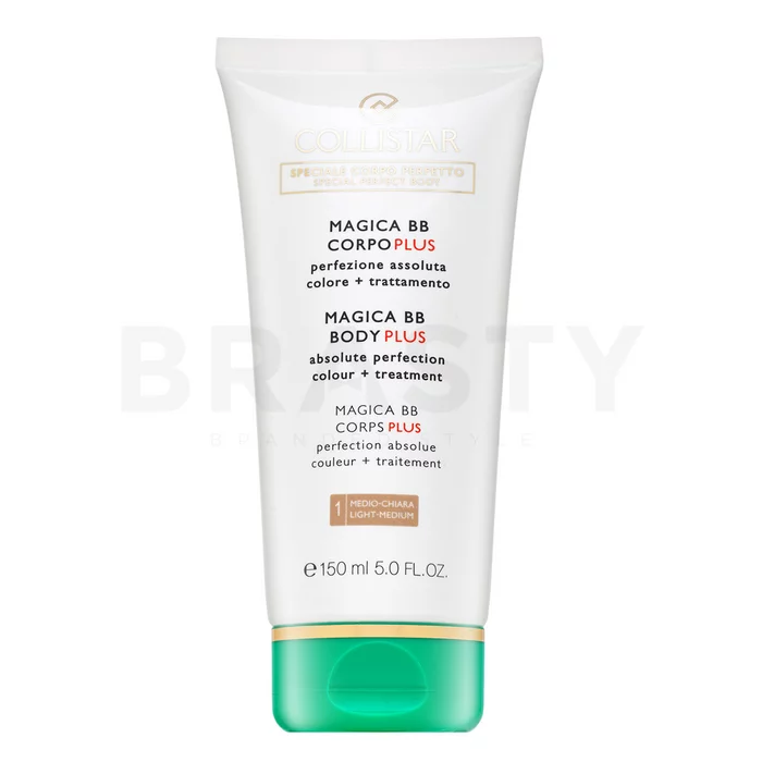 Collistar Magica BB Body Plus Absolute Perfection Color + Treatment tekutý make-up proti nedokonalostem pleti 1 Light Medium 150 ml