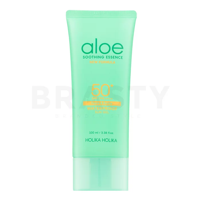 Holika Holika Aloe vochtinbrengende emulsie Soothing Essence SPF50+ Face & Body Waterproof Sun Gel 100 ml