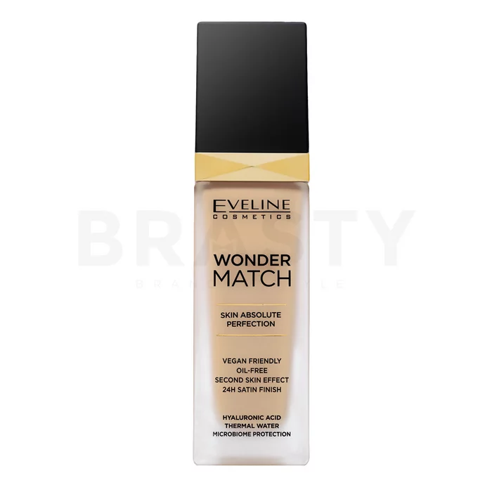 Eveline Wonder Match Skin Absolute Perfection langhoudende make-up voor een uniforme en stralende teint 20 Medium Beige 30 ml