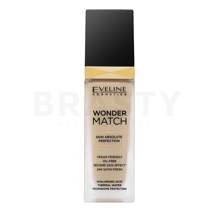 Eveline Wonder Match Skin Absolute Perfection dugotrajna šminka za ujednačenu i prosvijetljenu kožu 05 Light Porcelain 30 ml