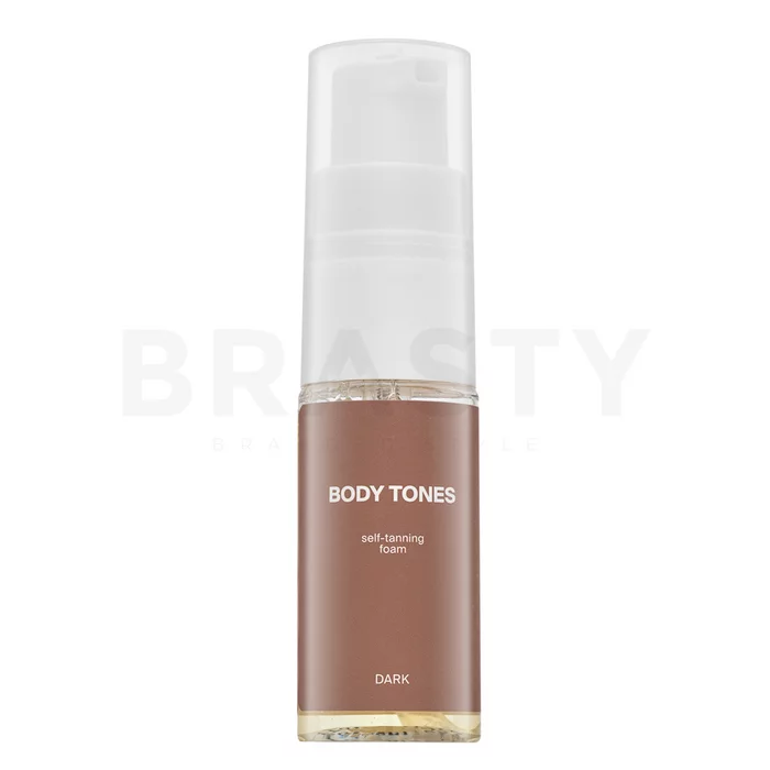 Body Tones Self-Tanning Foam - Dark pianka samoopalająca z ujednolicającą i rozjaśniającą skórę formułą 30 ml