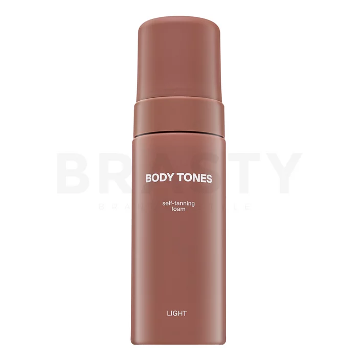 Body Tones Self-Tanning Foam - Light Self-Tanning Mousse for unified and lightened skin 160 ml