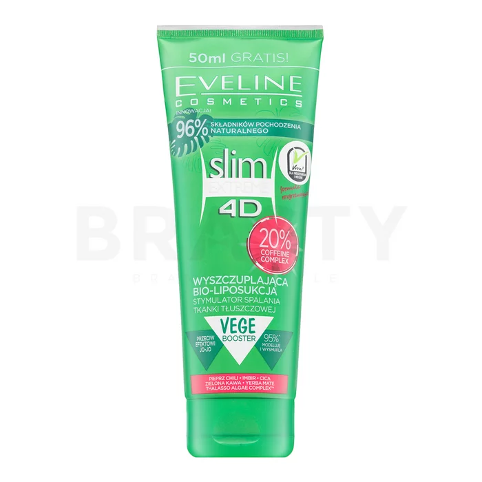 Eveline Slim Extreme 4D Slimming Bio-Liposuction Sculptuurserum voor buik, dijen en billen 250 ml