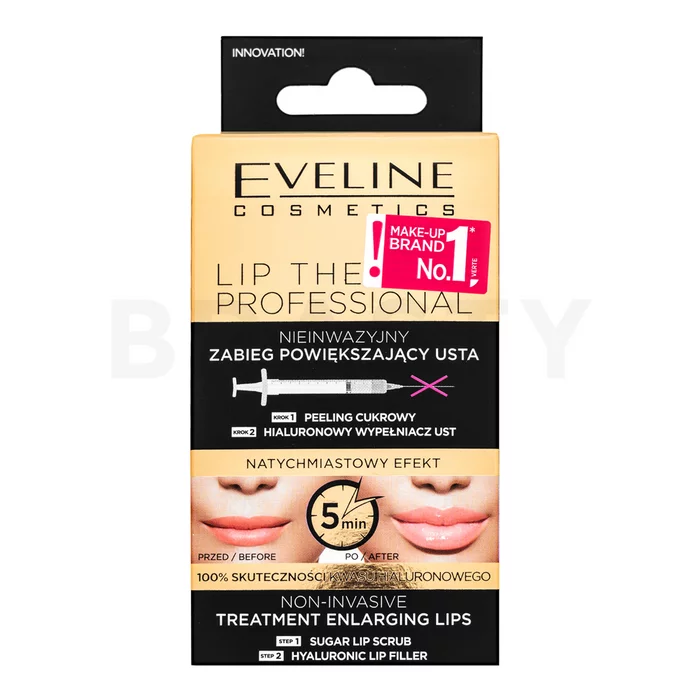 Eveline Lip Therapy Professional sada na rty pro zvětšení objemu 7 ml + 12 ml