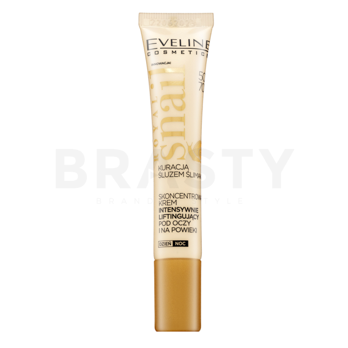 Eveline Royal Snail Concentrated Intensely Lifting Eye Cream 50+/70+ liftingový zpevňující krém proti vráskám 20 ml