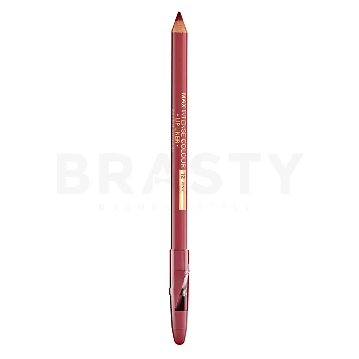Eveline Max Intense Colour Lip Liner olovka za konturiranje usana sa šiljilom 12 Pink