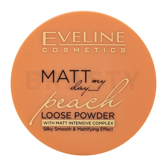 Eveline Matt My Day Peach Loose Powder cipria per effetto opaco 6 g