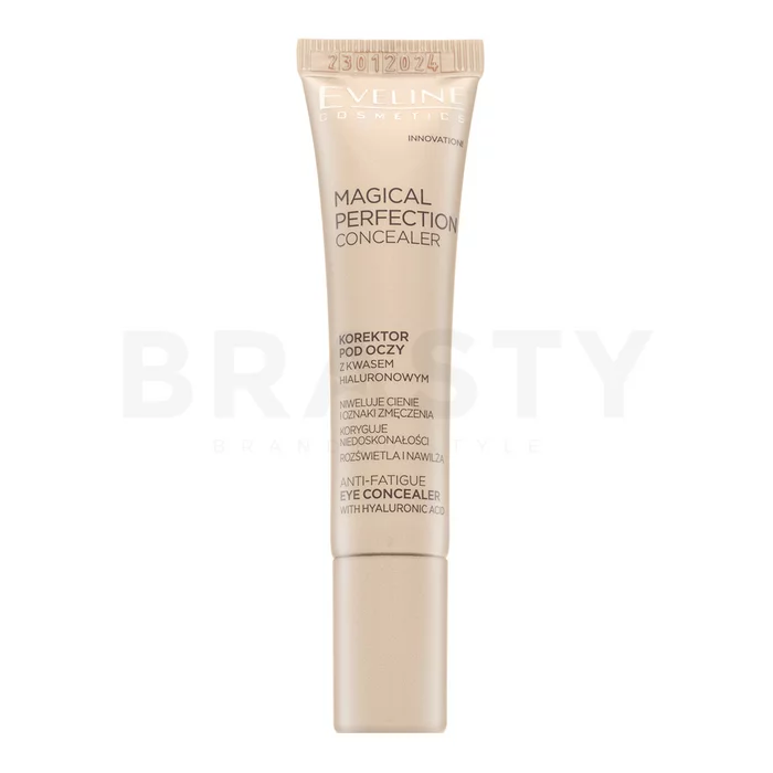 Eveline Magical Perfection Concealer vloeibare concealer tegen rimpels, wallen en donkere kringen 01 Light 15 ml