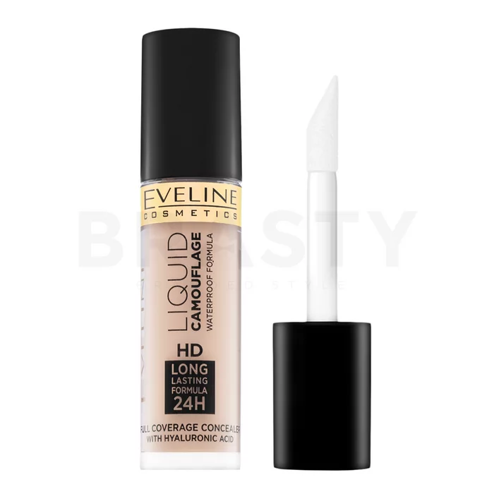 Eveline Liquid Camouflage HD Long Lasting 24H Concealer tekući korektor za ujednačenu i prosvijetljenu kožu 01A 5 ml