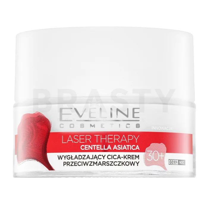Eveline Laser Therapy Centella Asiatica Anti-Wrinkle Cream 30+ vyživující krém proti vráskám 50 ml