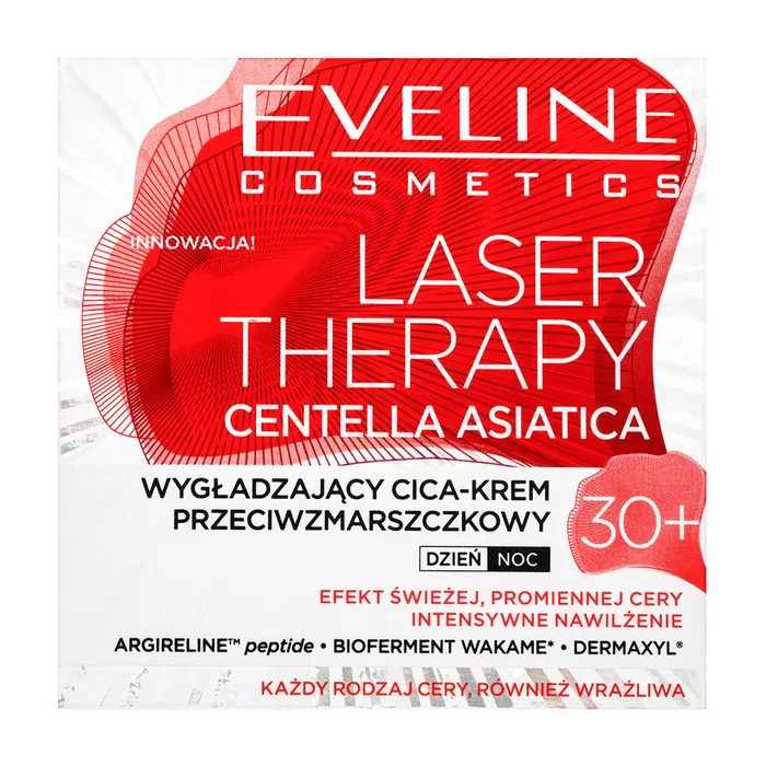 Eveline Laser Therapy Centella Asiatica Anti-Wrinkle Cream 30+ vyživující krém proti vráskám 50 ml
