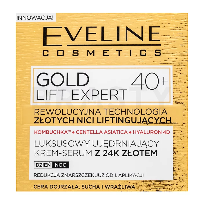 Eveline Gold Lift Expert Luxurious Firming Cream Serum 40+ liftende verstevigende crème anti-rimpel 50 ml