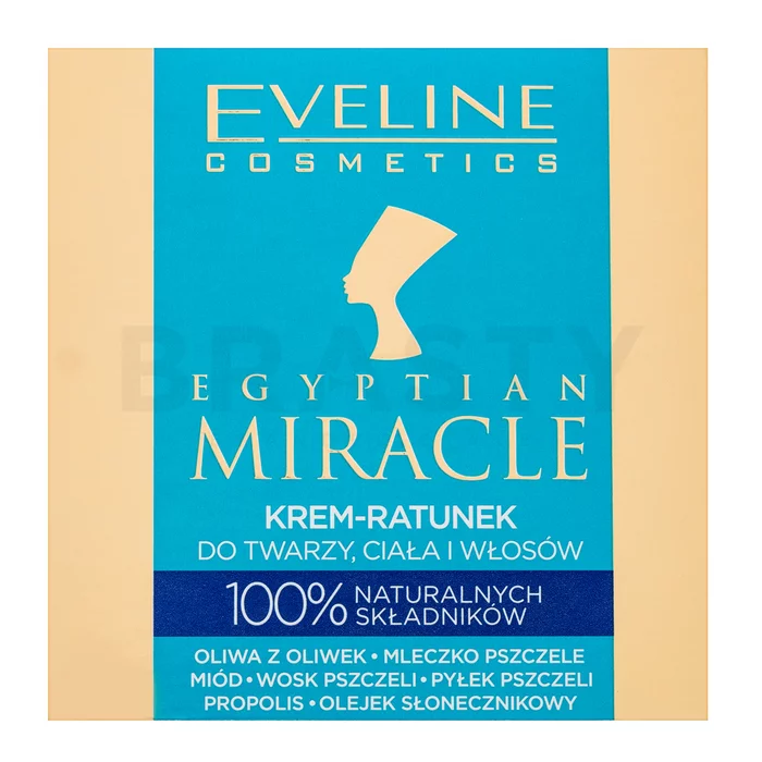 Eveline Egyptian Miracle vyživující krém Natural Rescue Cream 7in1 40 ml