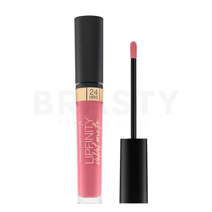 Max Factor Lipfinity Velvet Matte Lipstick folyékony rúzs mattító hatásért 020 Coco Crème 4 ml